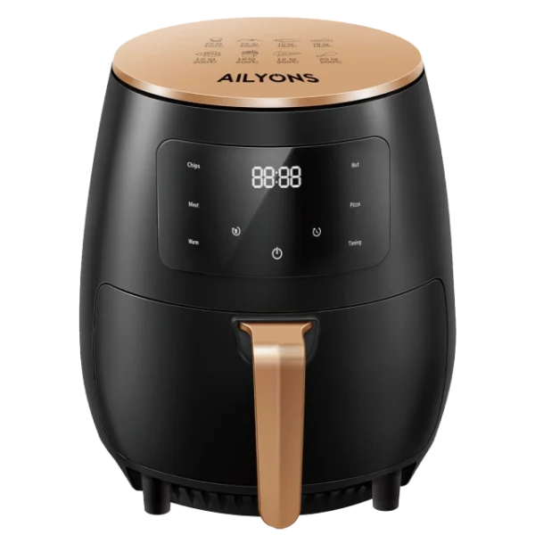 AiLyons 5.5L Digital Air Fryer – 1400W Oil-Free Health Cooker, 8 Smart Presets - AF-389