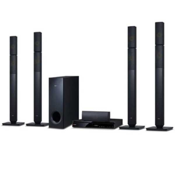 LG LHD657 1000W 5.1Ch DVD Home Theater System - 4 Tallboy Speakers