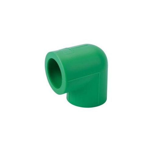 green PN25 PPR 90-degree elbow fittings designed for high-pressure heat-fusion plumbing