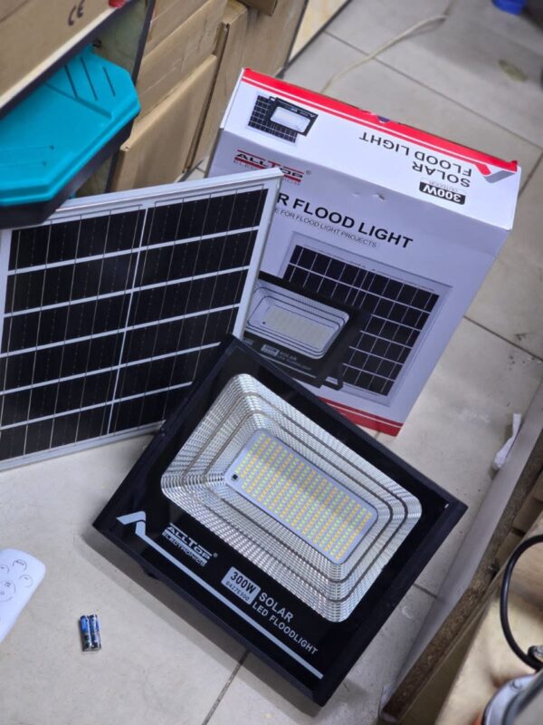 Alltop 300W Solar Flood Light Outdoor High Power