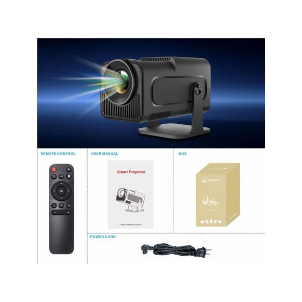 SmartPro 1080P Full HD Portable Projector Wi-Fi Bluetooth 200 Inch SMP-PROJ200